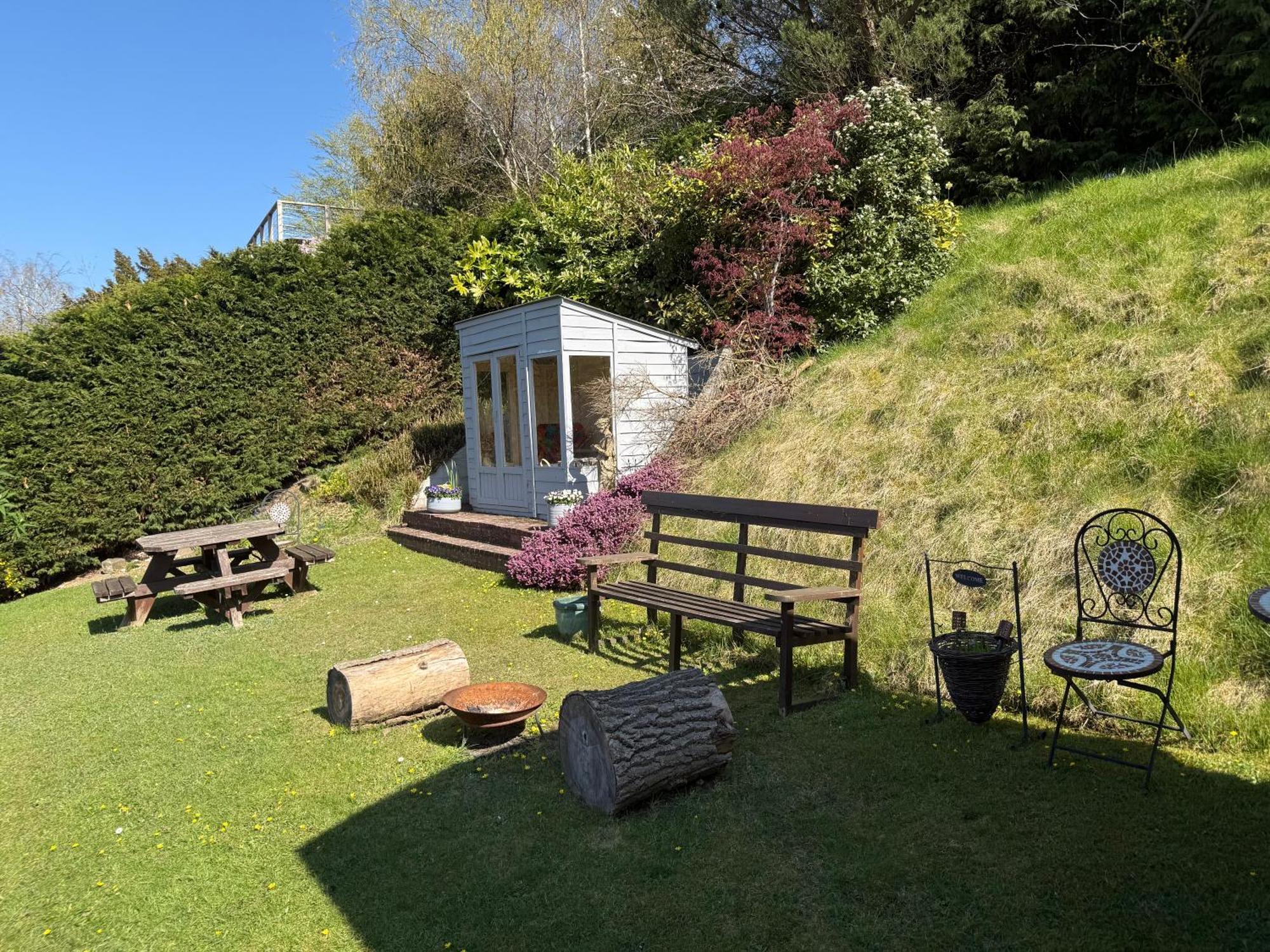 Hilltop Hut Church Stretton Exteriör bild